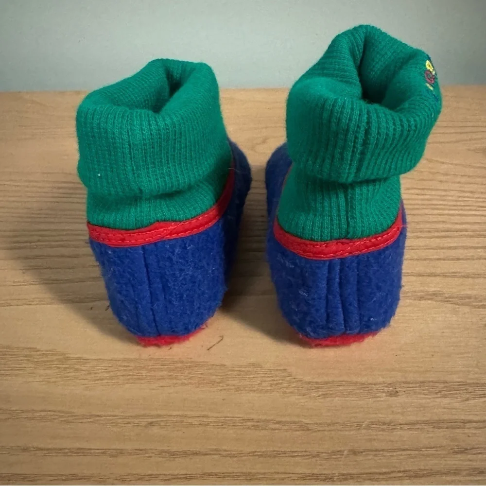 Gymboree 1994 Vintage Slippers Sweet Dreams Line Size 3 (9-12 months)